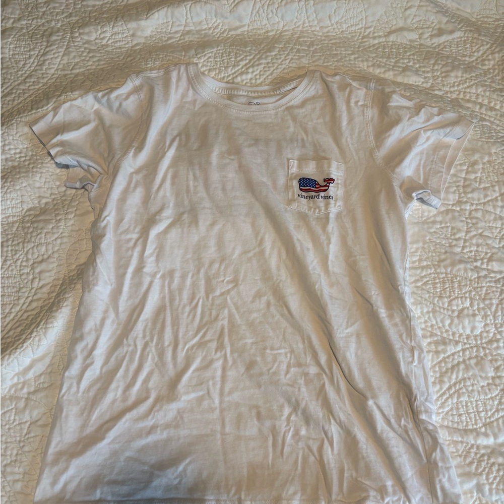 Flag Whale Short-Sleeve Pocket Tee